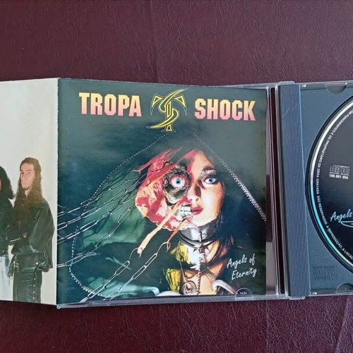 Tropa de Shock Angels Of Eternity CD used, heavy metal from Brazil