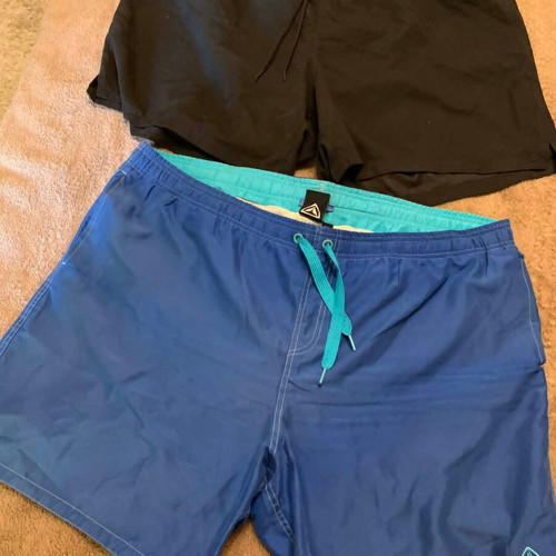 Set of 2 men's swim shorts Firefly and Livergy size XXL/3XL like new
