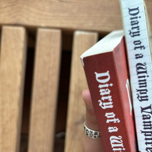 Diary of a Wimpy Vampire books like new, set of two by Tim Collins