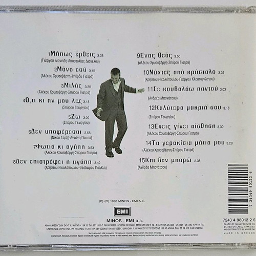 Giannis Ploutarchos Mono Esy CD like new