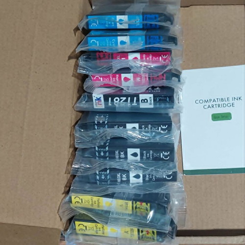 Epson 603XL Ink Cartridges Pack of 10 with Chip, High Capacity