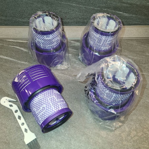 Dyson V10 SV12 filter new, replacement washable set with brush