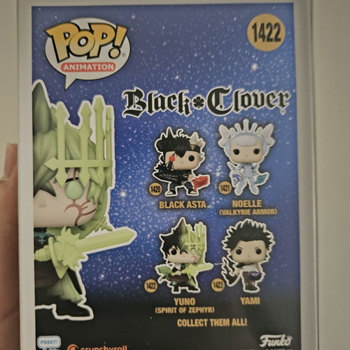 Yuno (Spirit of Zephyr) Funko Pop #1422 like new with box