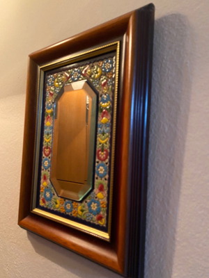 Vintage frame new with unique design in wooden 30x40 cm frame