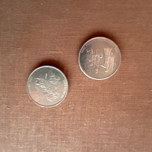 Συλλογή ελληνικών νομισμάτων μεταχειρισμένη 1976-2000, 104 τεμάχια