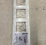 Legrand quadruple frame new
