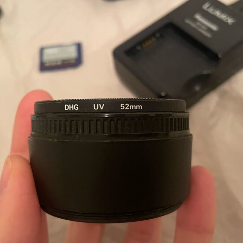 Panasonic Lumix DMC-FZ8 used camera with Leica lens and 12x optical zoom