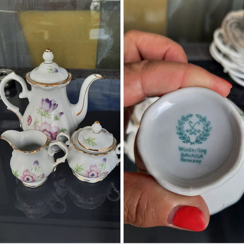 Bavaria Vintage Set used with dessert spoon plates