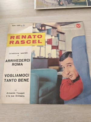 Vinyl Renato Rascel Arrivederci Roma / Vogliamoci Tanto Bene μεταχειρισμένο
