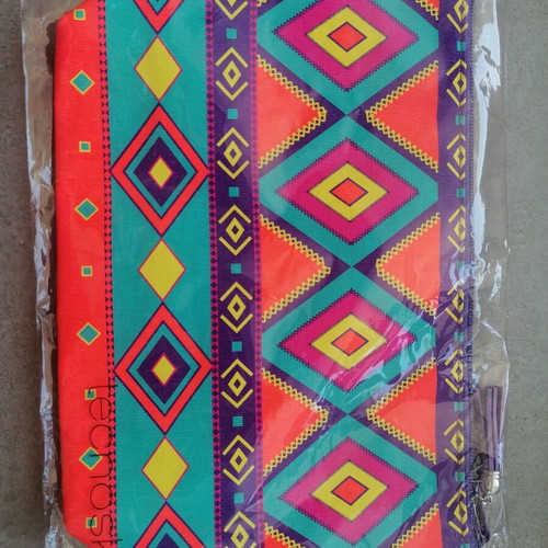 Fancy toiletry bag new, summer bright colors