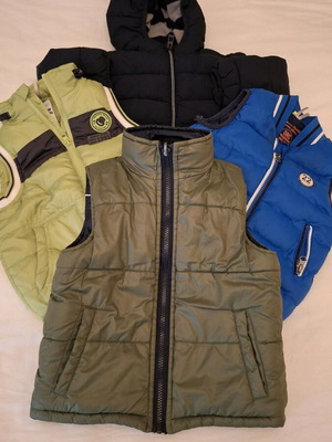 Τζάκετ και μπουφάν Next, σαν καινούργια, πολύχρωμα για 2-4 ετών