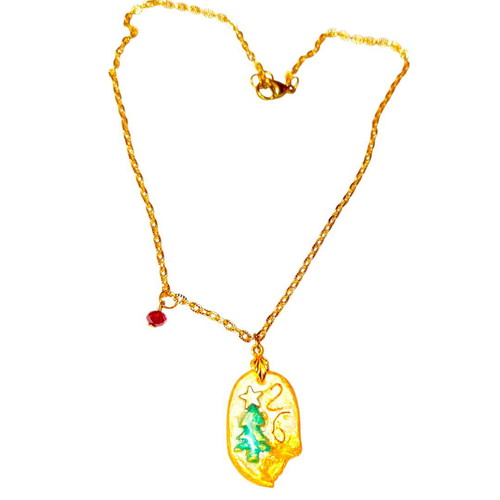 Handmade necklace Gouri 2026 gold new with pendant