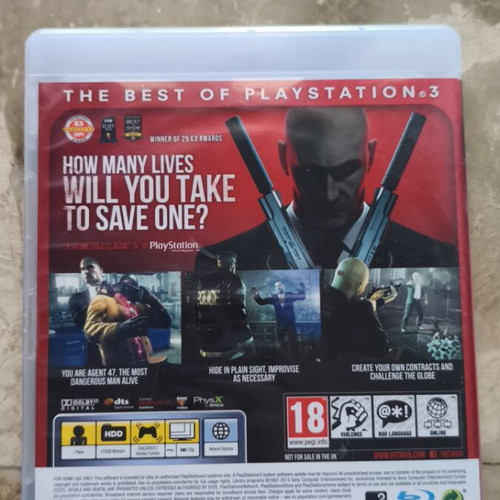 Hitman Absolution PS3 used, fully functional