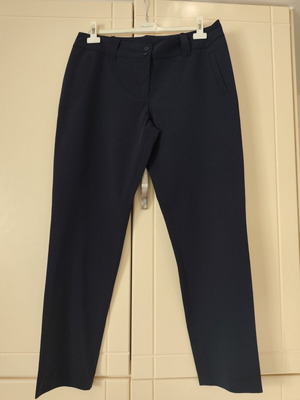 Women's pants like new, blue, size XL, Italian gabardine