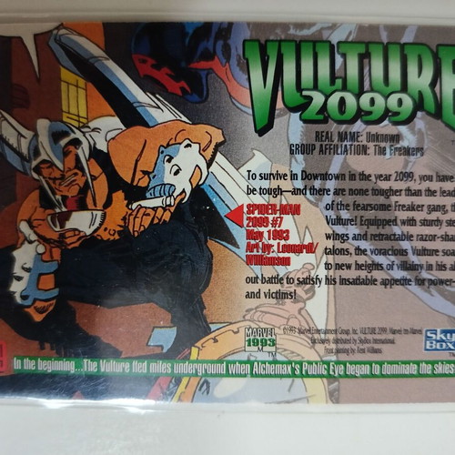 1993 Marvel Masterpieces Vulture 2099 collectible card like new
