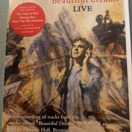 Chris de Burgh Beautiful Dreams Live DVD like new