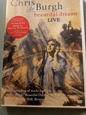 Chris de Burgh Beautiful Dreams Live DVD like new
