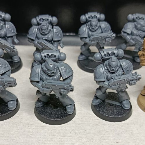 Warhammer 40K Dark Vengeance Dark Angels miniatures like new, set of 20