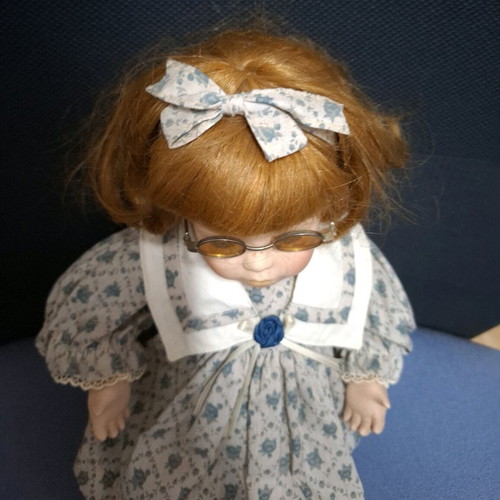 Vintage German doll new, height 35cm