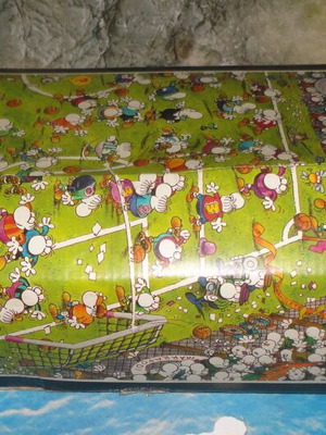 Heye Mordillo Footballissimo Puzzle 1500 pieces like new