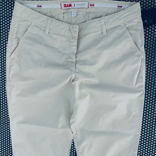 Slam trousers size M beige like new