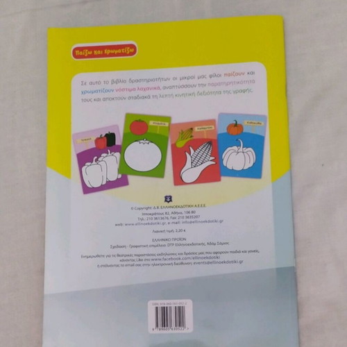 Set of 4 coloring books