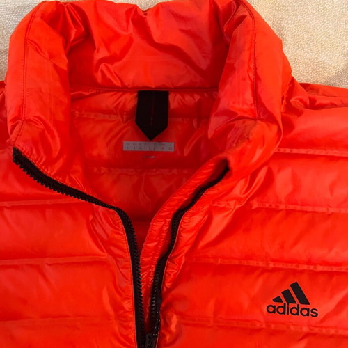 Adidas jacket orange like new, size L