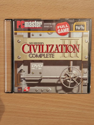 Sid Meiers Civilization III PC game new, full edition