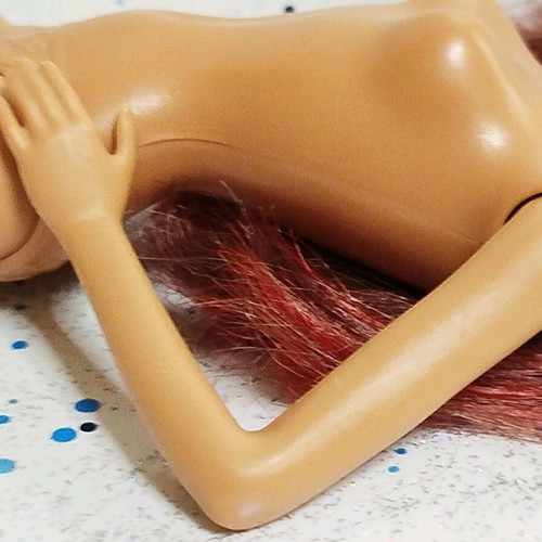 Barbie Fashionistas cln63 nude with small flaws like new