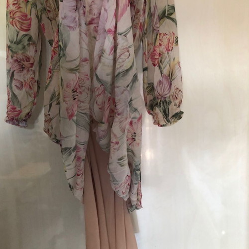 sachin and babi light blue dress Zara floral midi dress new, red -  20,00