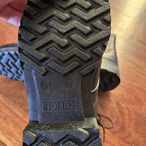 Military half boots size 42 new