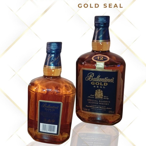 Ballantine’s Gold Seal 12 Years Old Special Reserve Whisky new, 1L with box