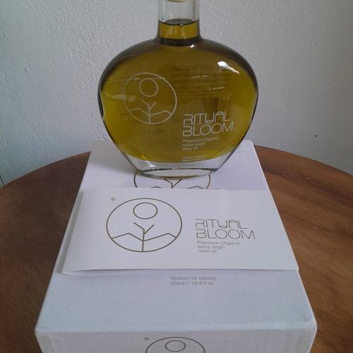 Ritual Bloom Extra Virgin Organic Olive Oil 500 ml Gift Pack