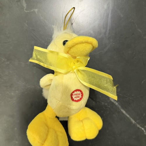 Plush duck used, medium size