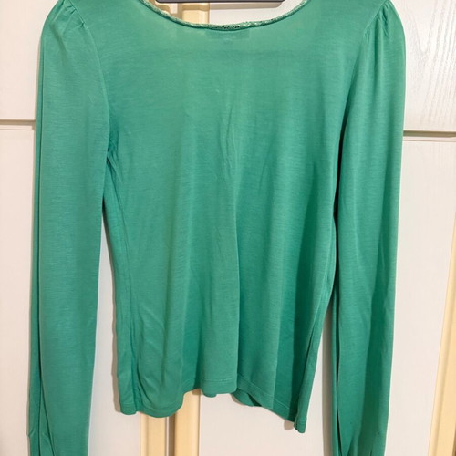 Paul&Joe Women's Green Blouse S used, cotton