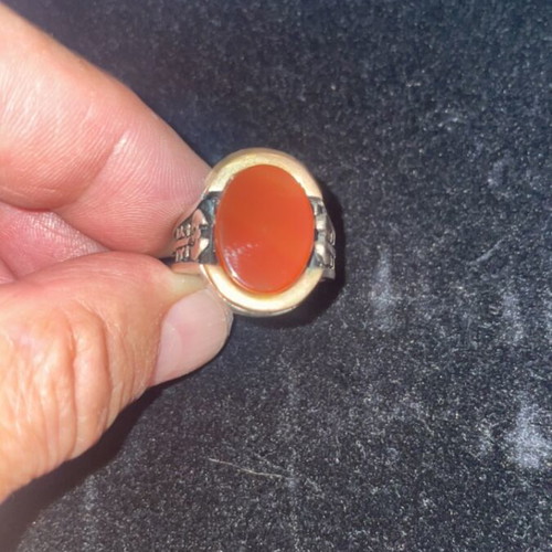 Large vintage 925 silver ring used in very good condition