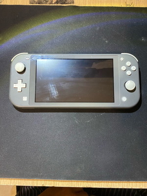 Nintendo Switch Lite γκρι με θήκη και Super Mario Smash Bros