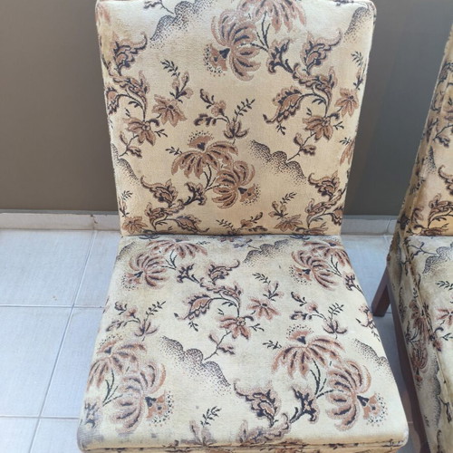 Vintage wooden armchairs, set of 2