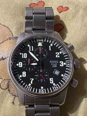 Rivado Chronograph Pilot като ново мъжки часовник