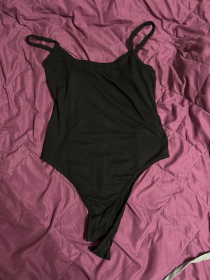Black bodysuit Shein size M like new