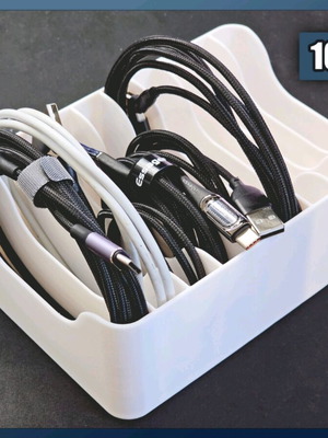 Cable organizer box 10 slots new