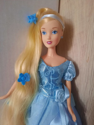 Ретро кукла Пепеляшка Simba Toys серия Hairplay като нова