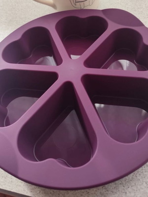 Silicone heart mold new
