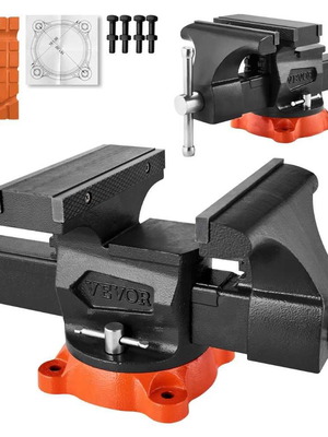 Μέγγενη Πάγκου 203mm βαρέος τύπου από σφαιροειδή χυτοσίδηρο καινούργια