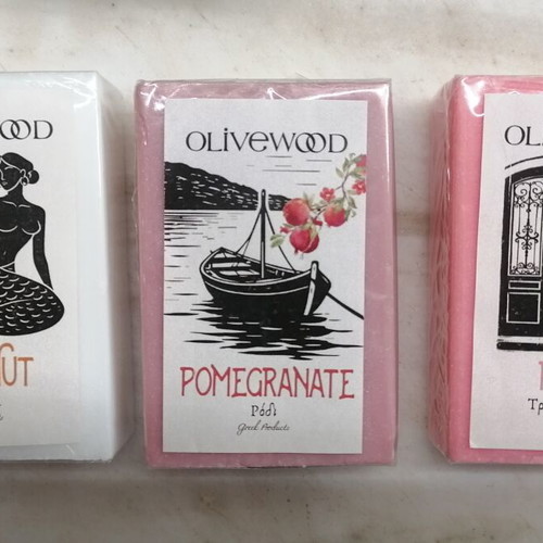 Aromatic soaps new, pack of 3