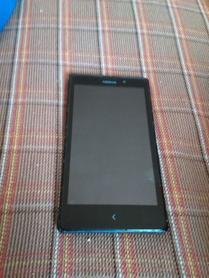 Nokia RM 1030 cell phone used, black
