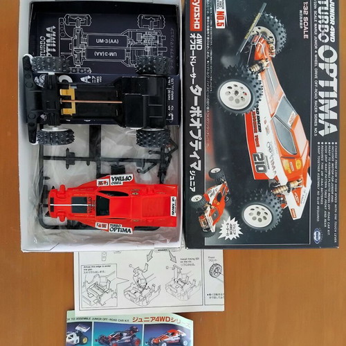 Kyosho Tokyo Marui Junior 4WD Turbo Optima No.5 1:32 scale