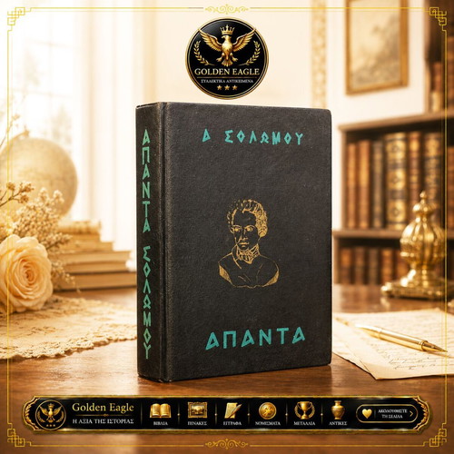 Dionysios Solomos Apanta book, Greek poetry collection