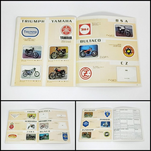 Panini Moto Sport 1979 Sticker Album like new, incomplete
