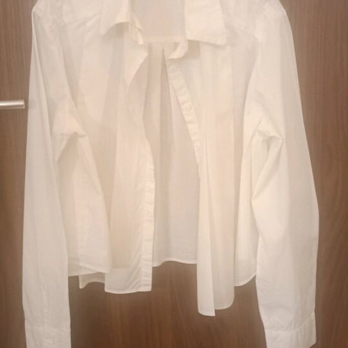 White Moutaki shirt used, size M-L